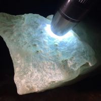 老坑木那包浆翡翠原石玻璃底